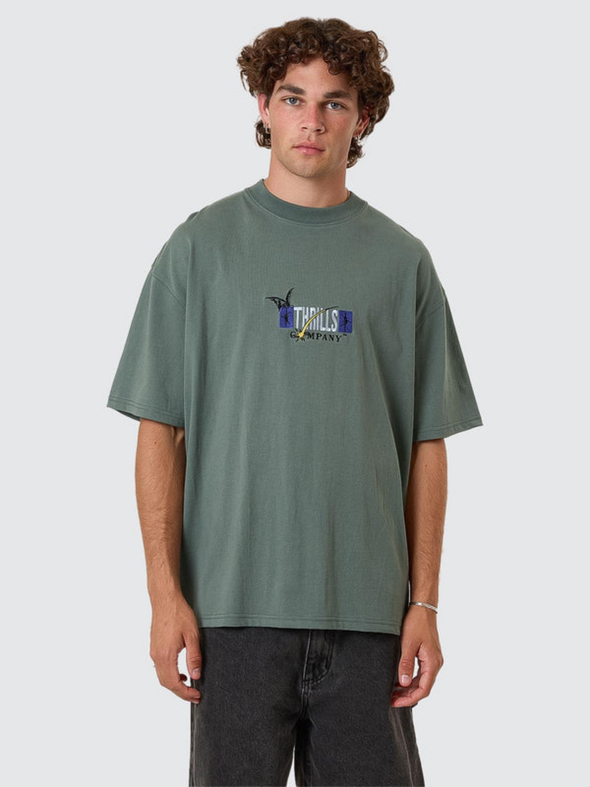 Thrills Men's Serenity Affinity Oversize T-Shirt | Sea Pine