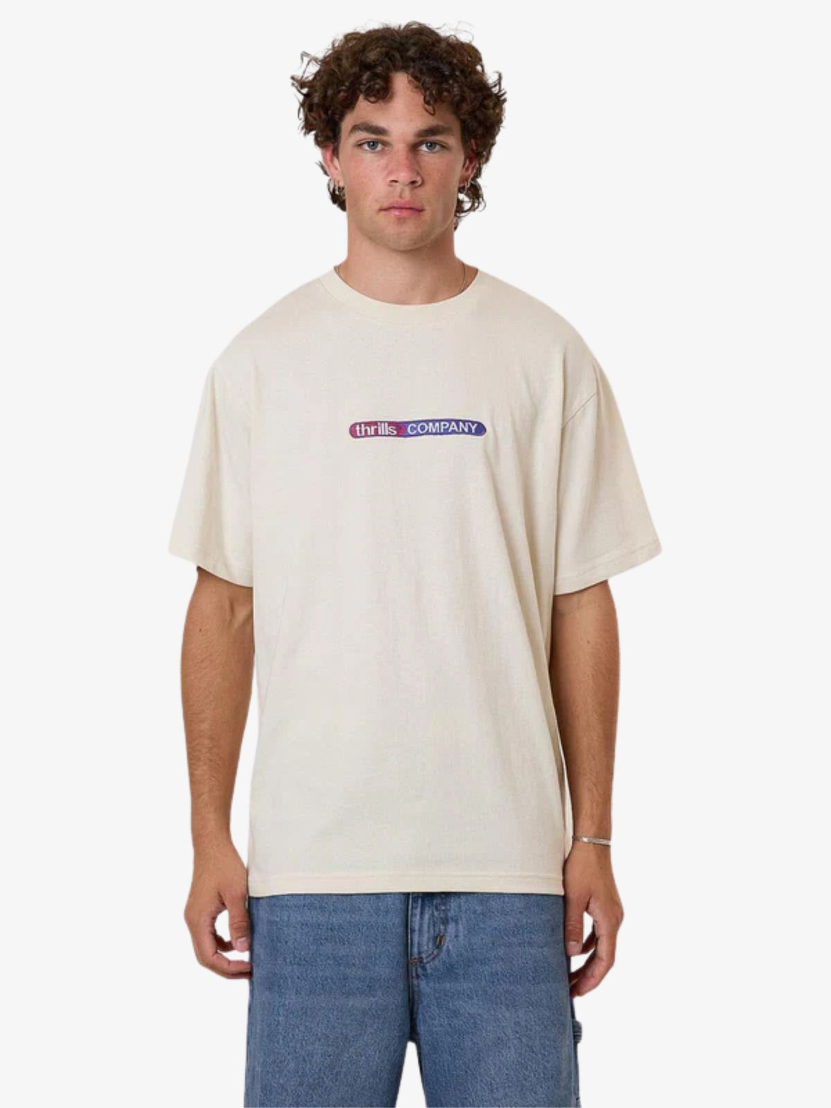 Thrills Immersion Merch Fit Tee | Heritage White