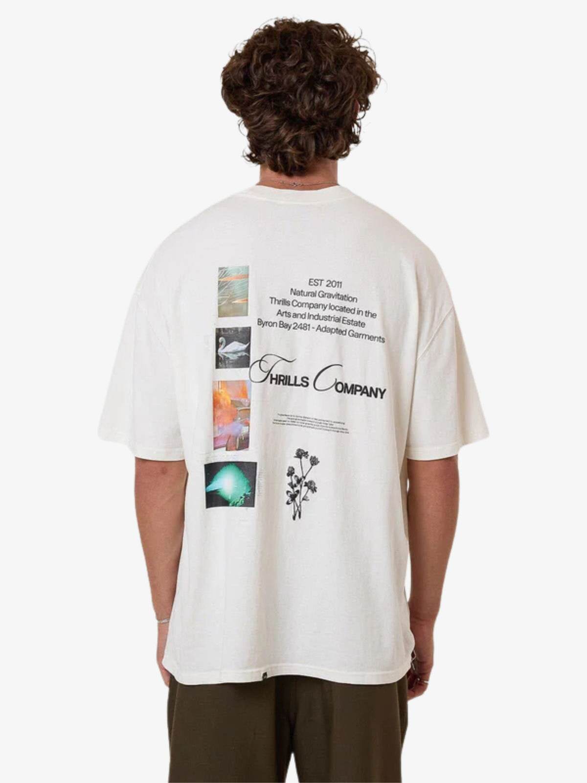 Thrills Adaptation To Gravitation Box Fit Tee | Snow White