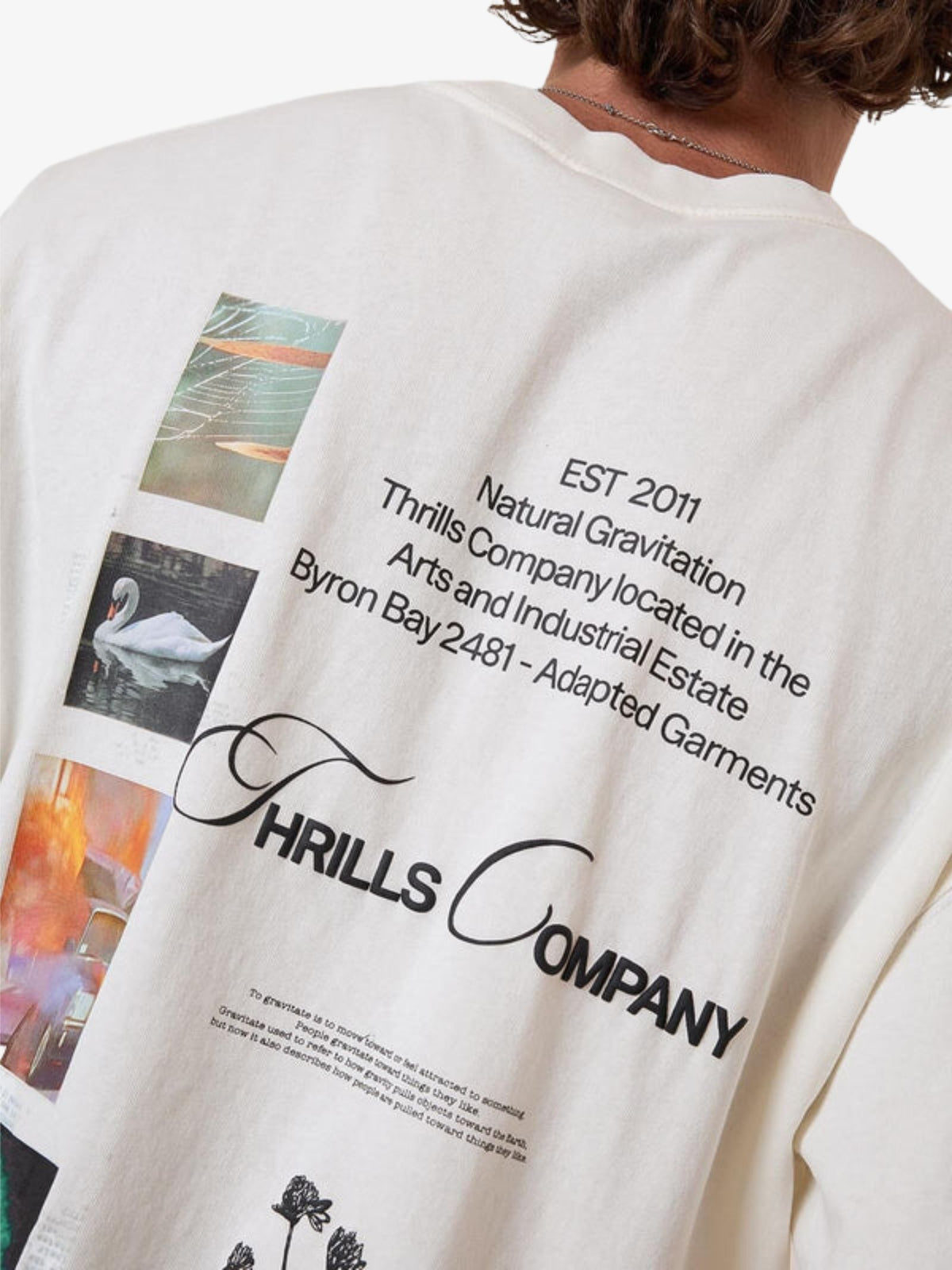 Thrills Adaptation To Gravitation Box Fit Tee | Snow White