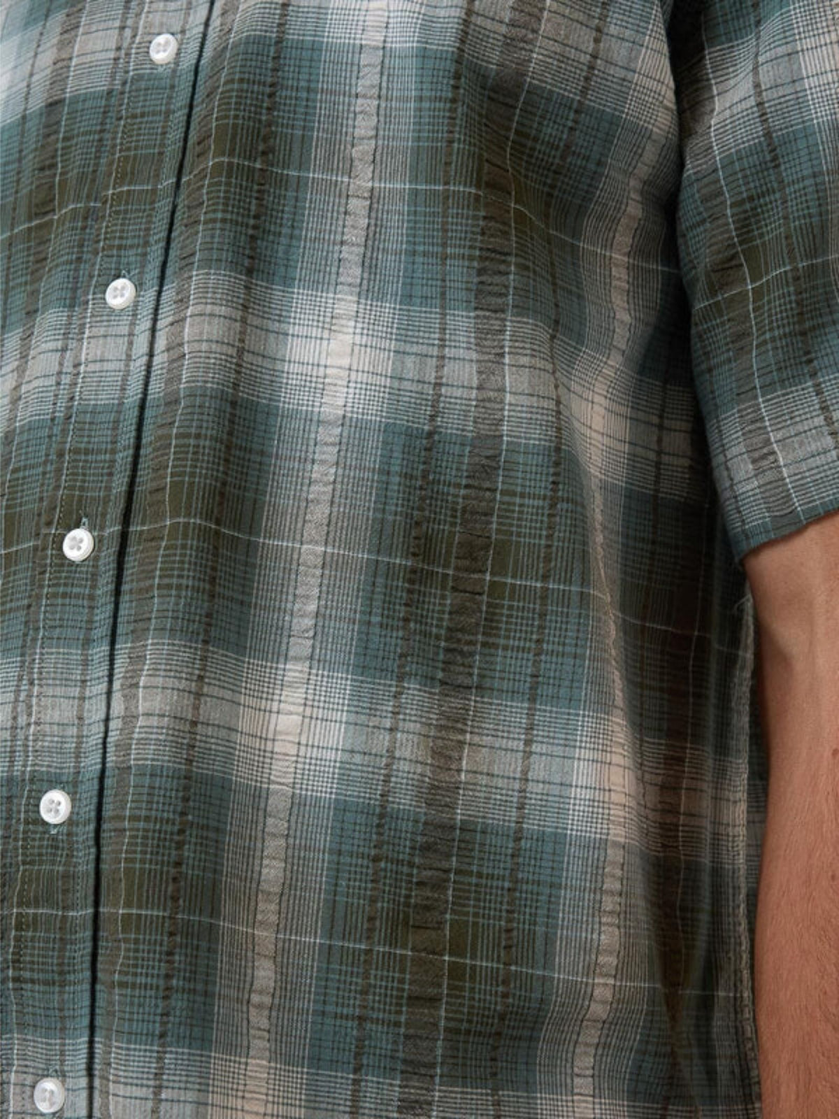 Thrills Cheap Thrills Check Cropped Shirt | Tarmac