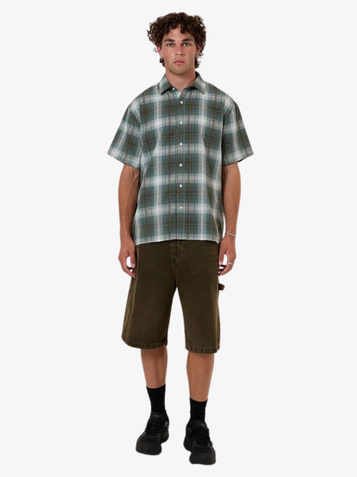 Thrills Cheap Thrills Check Cropped Shirt | Tarmac