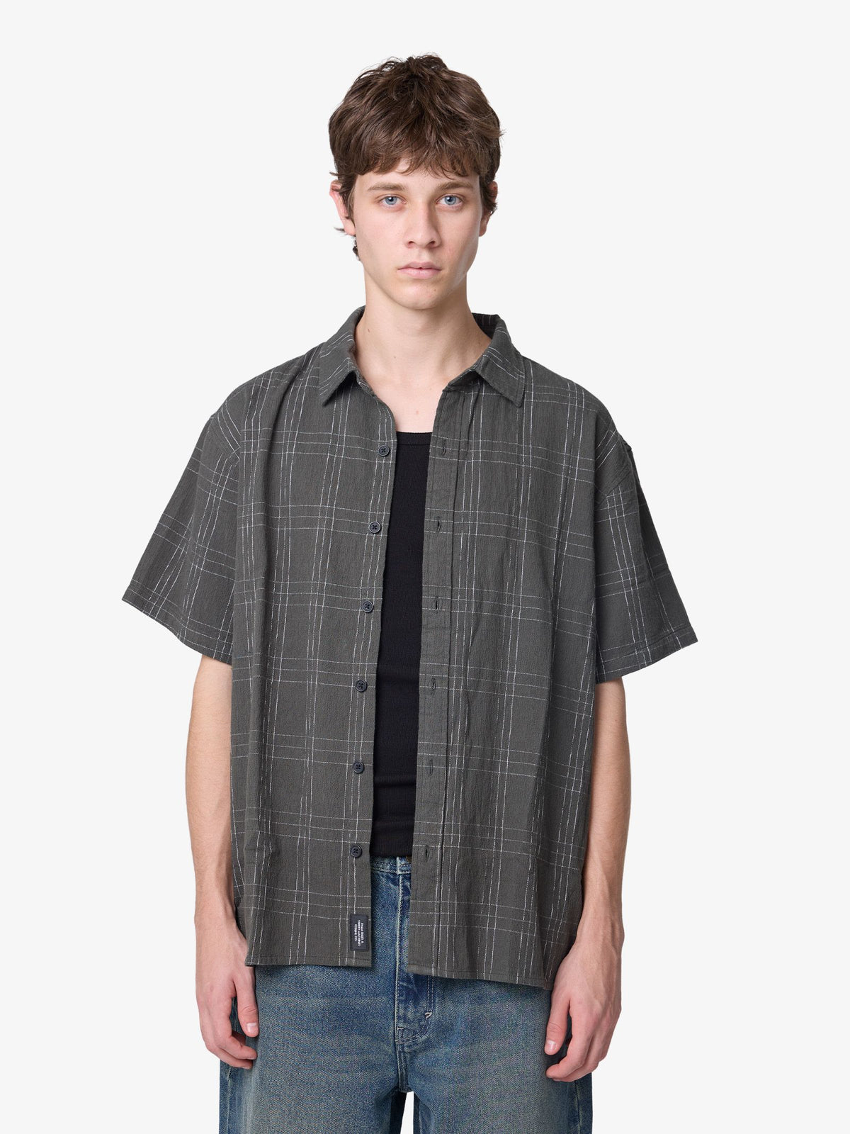 Thrills Built To Win Short Sleeve Shirt | Oil Grren