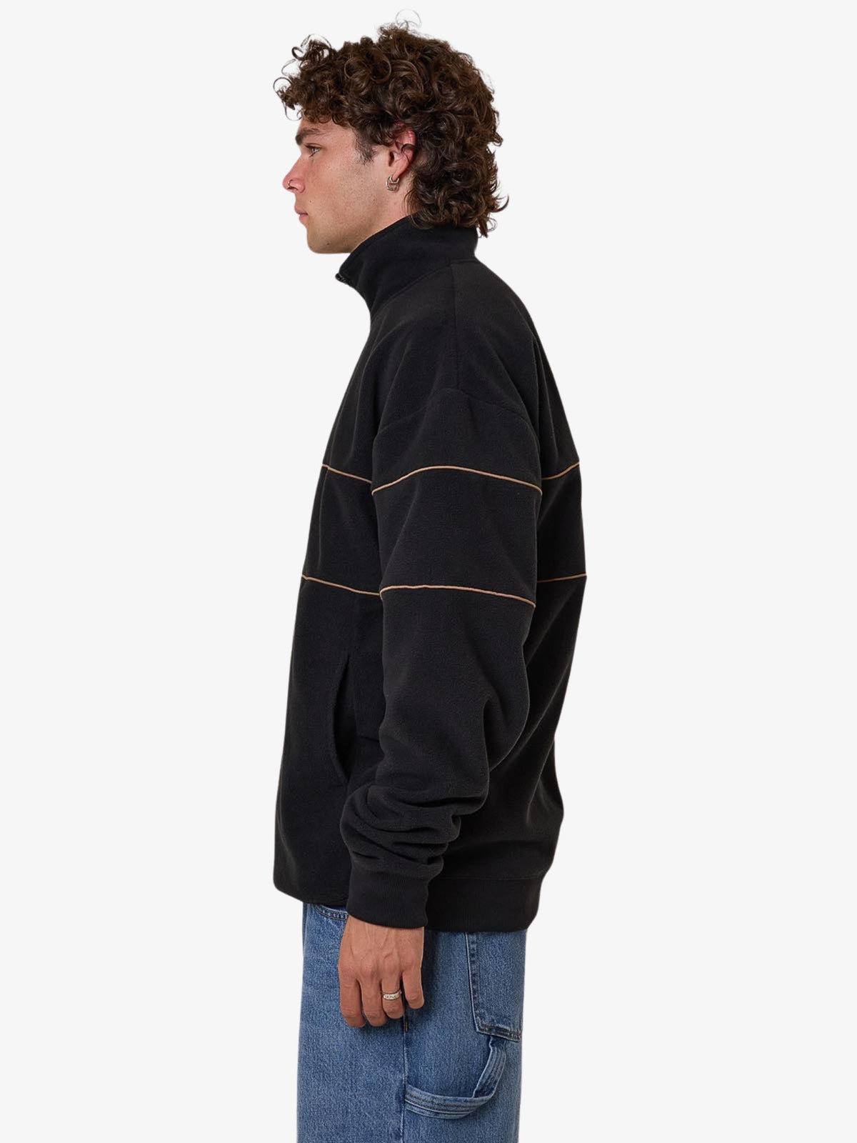 Thrills Superior Thrills Quarter Zip | Black