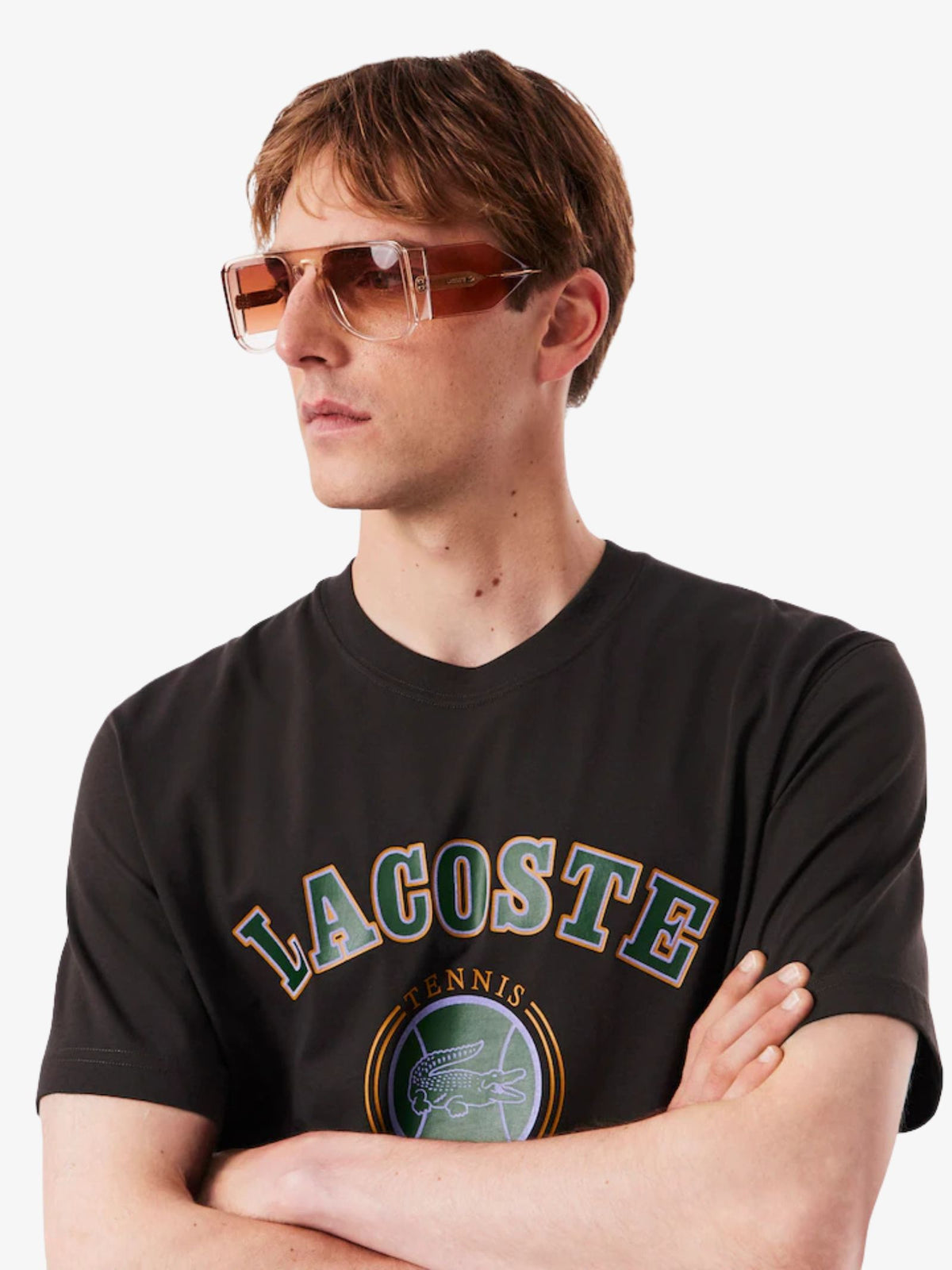 Lacoste Sport Heritage Graphic Tshirt | Port