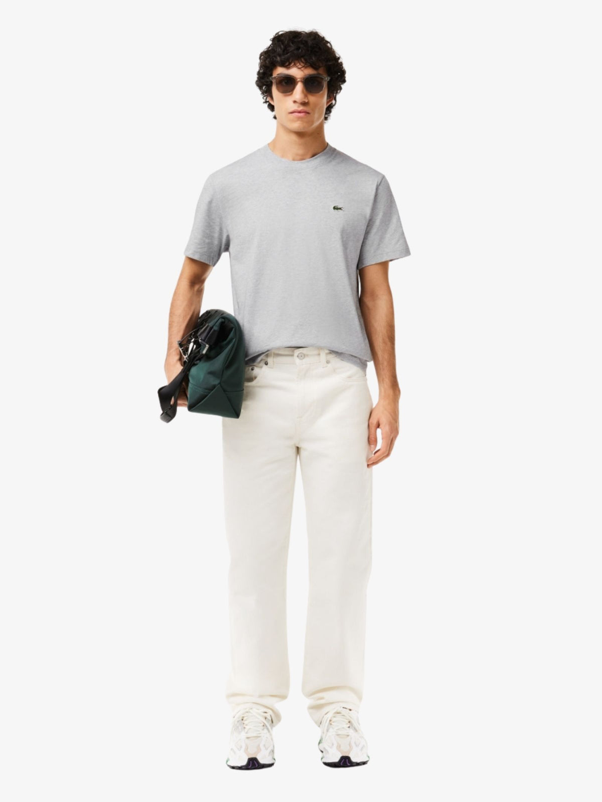 Lacoste Essential Classic Fit T-Shirt | Silver