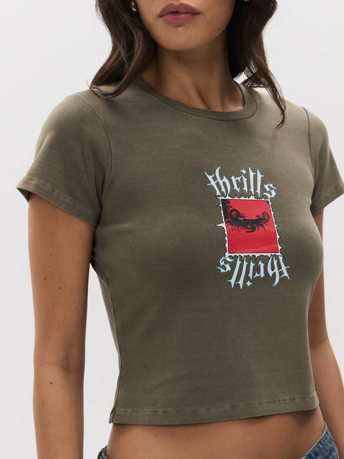 Thrills Cheap Thrills Mini Tee | TARMAC