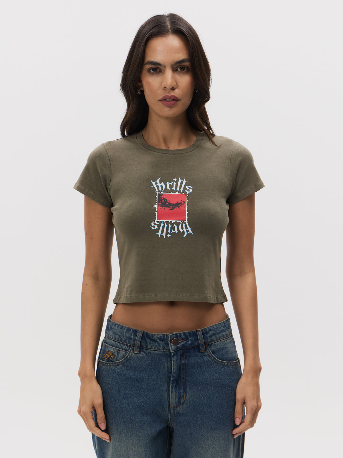 Thrills Cheap Thrills Mini Tee | TARMAC