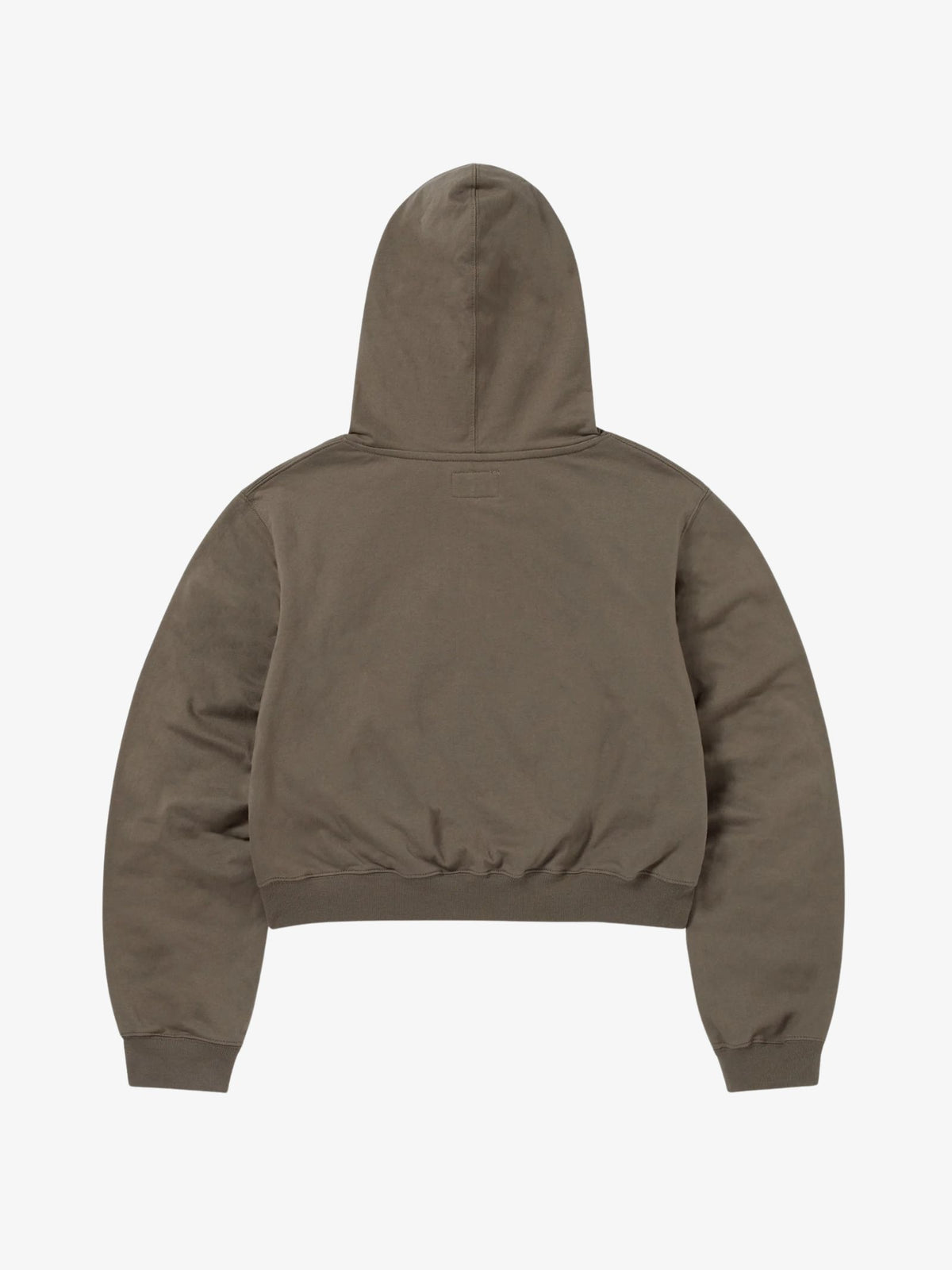THISISNEVERTHAT Thermal Lt W Zip Up Hoodie | Dark Mocha