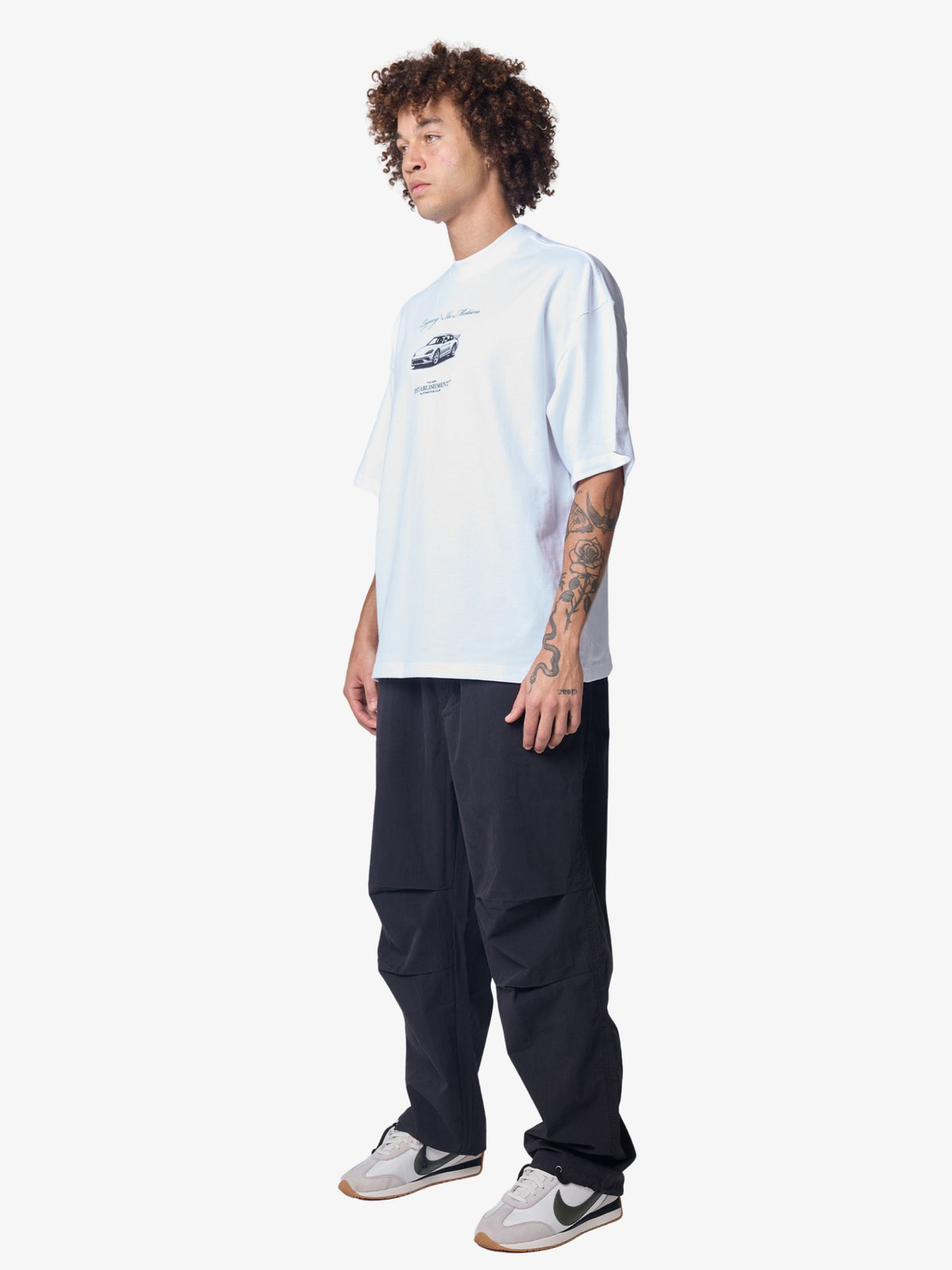 TNE Legacy In Motion Tee | Optic White