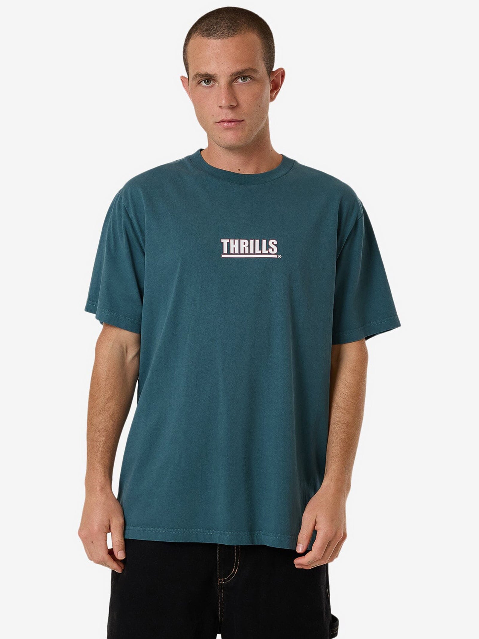 Thrills Long Fit Merch Atlantic Deep Glue Store