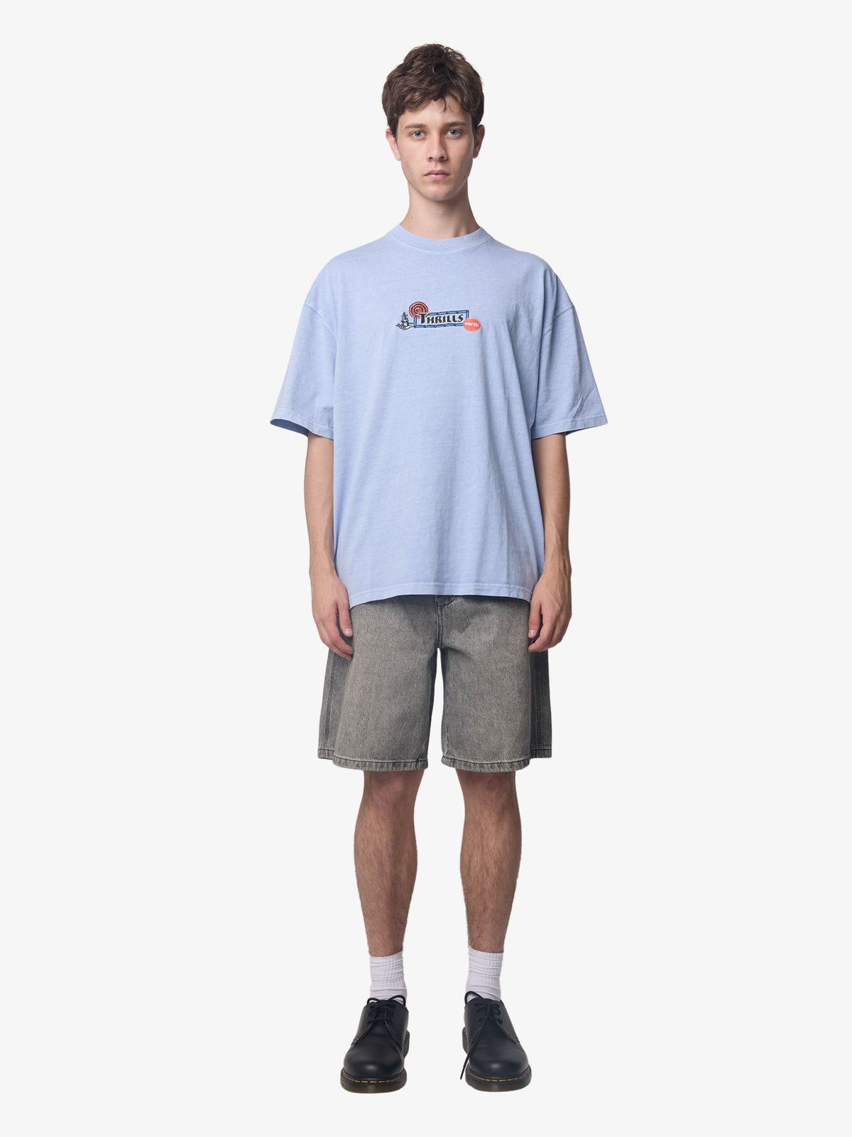 Thrills The Ritual Mystery Box Oversize Tee | Conflower Blue
