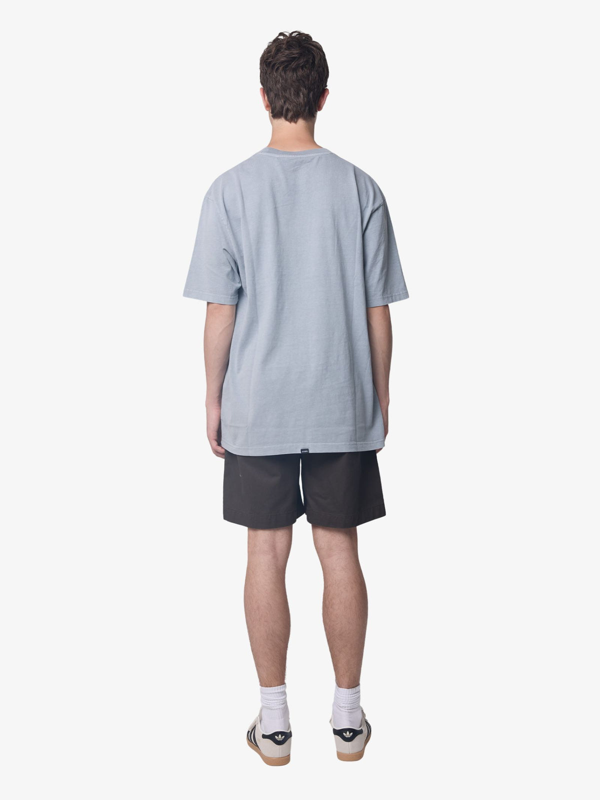 Thrills Eyes In The Grass Oversize Tee | Blue Graphite