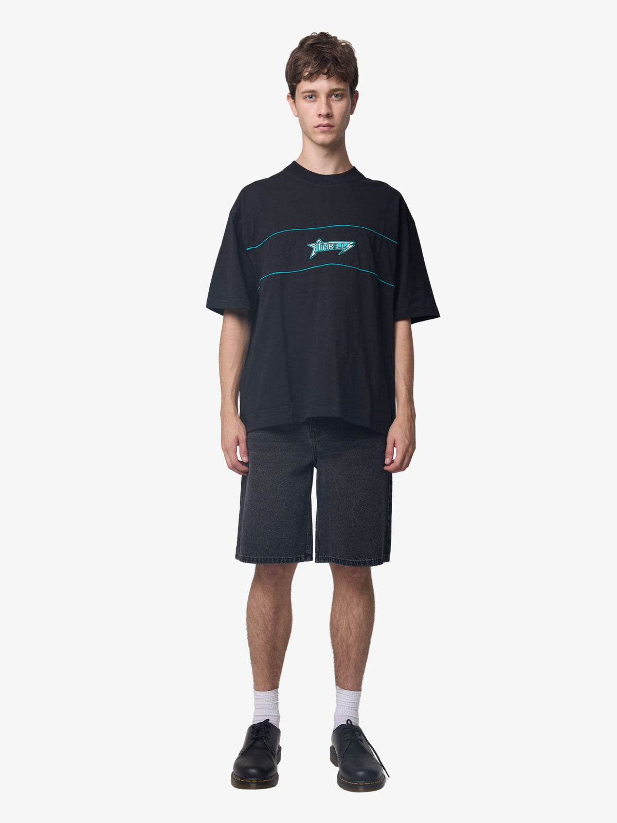 Thrills Heavy Static Merch Tee | Black
