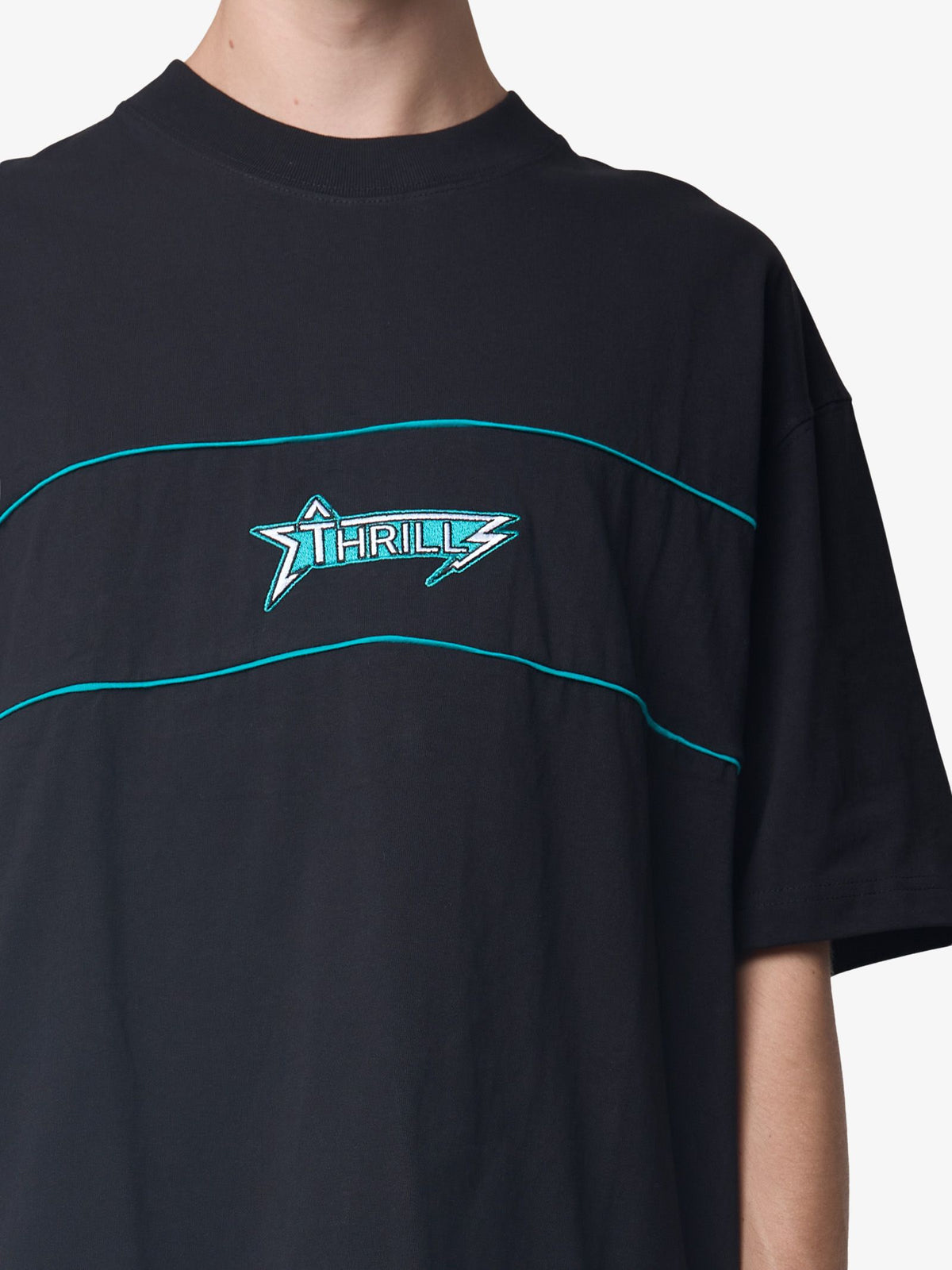 Thrills Heavy Static Merch Tee | Black