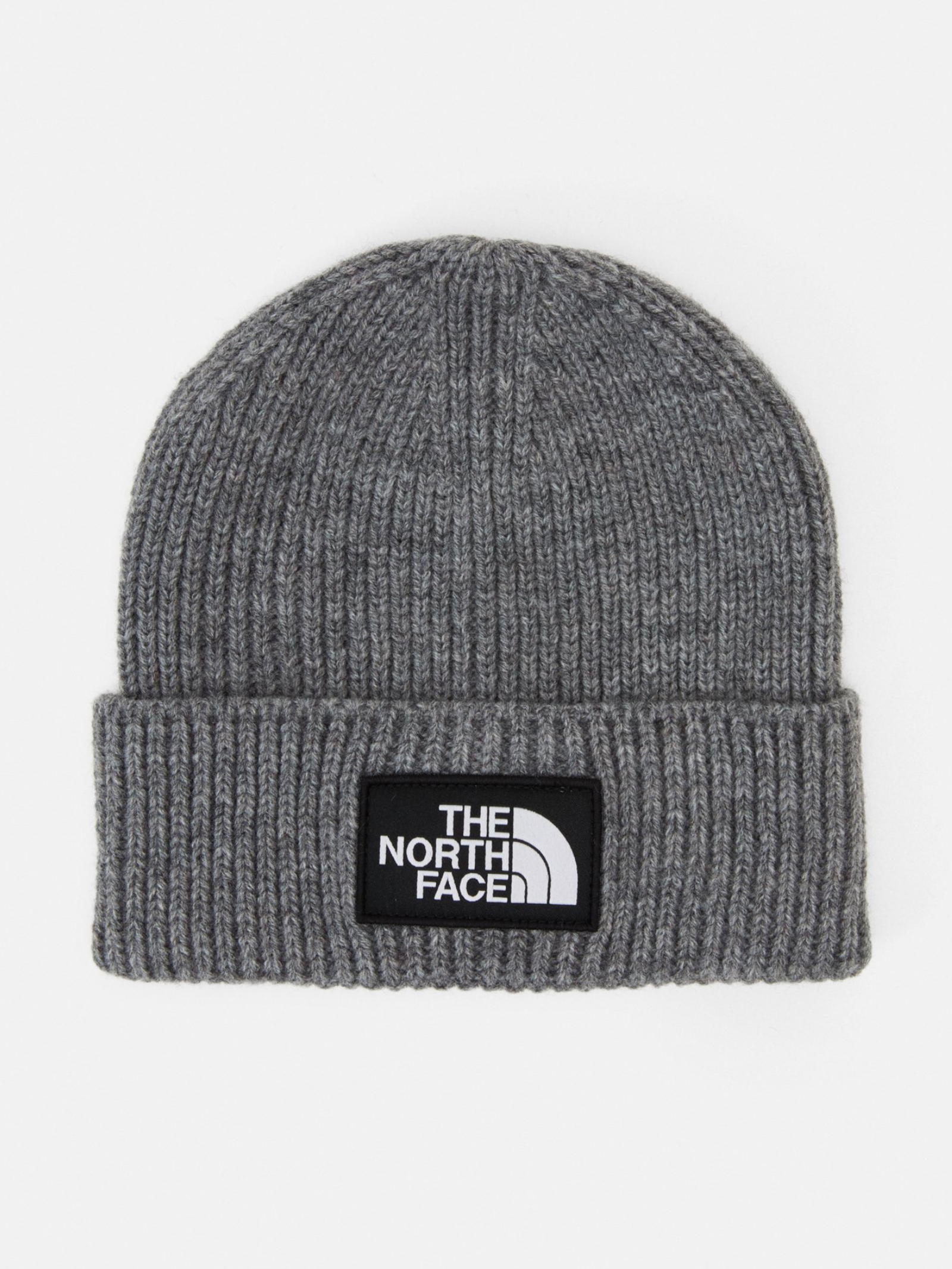 TNF Logo Box Cuffed Beanie