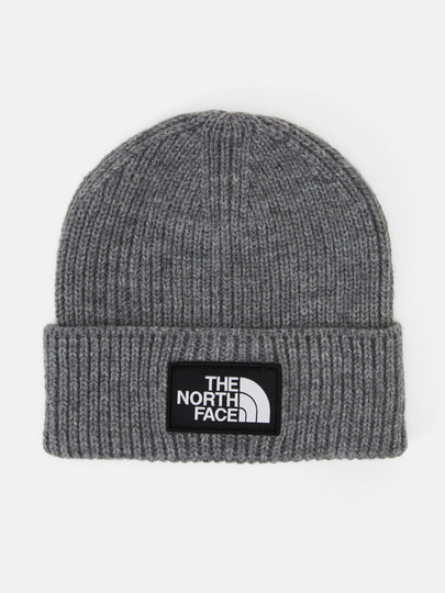 TNF Logo Box Cuffed Beanie