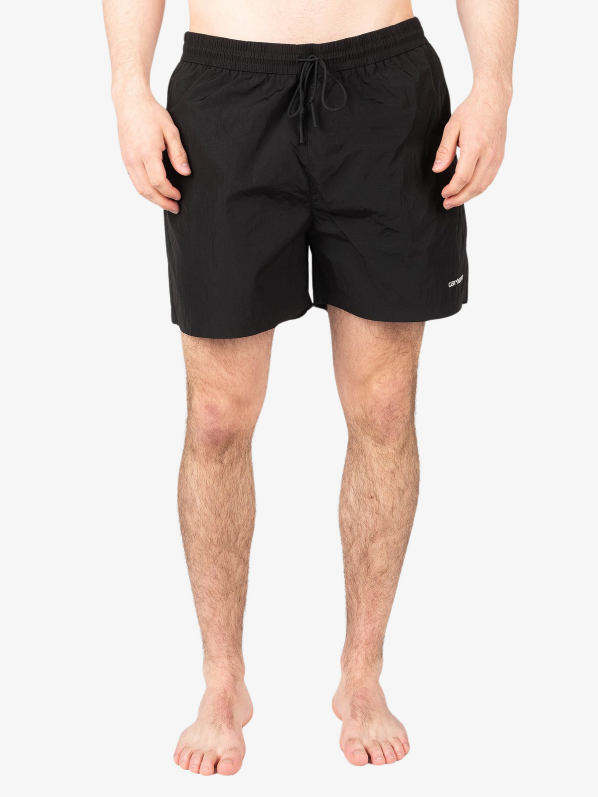 Carhartt Wip Tobes Swim Trunks | Black/White