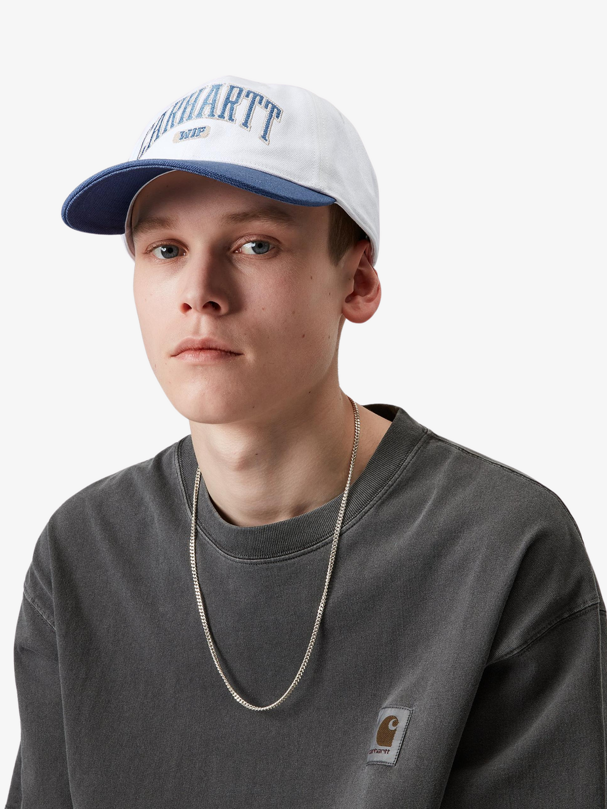 Carhartt Wip Lecture Cap | WHITE/BLUE IRIS