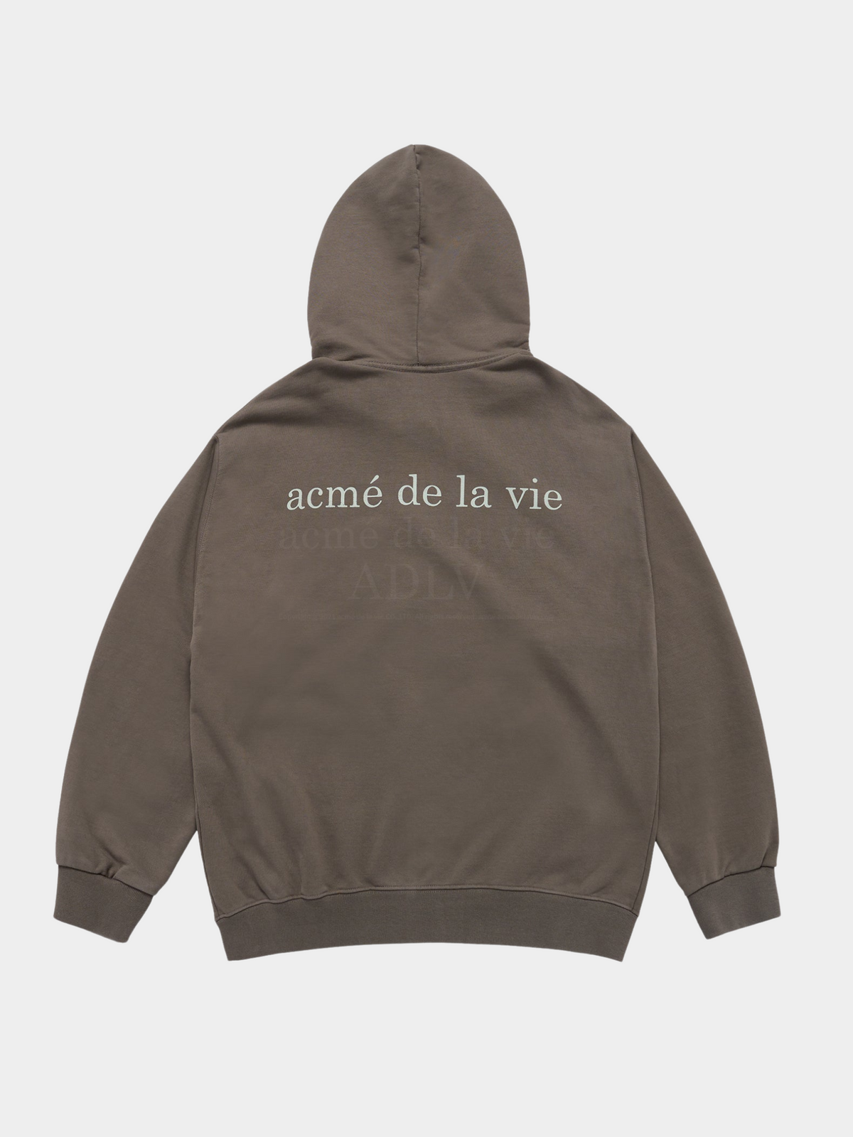 ADLV Basic Bio Washing Hoodie Zip Up | COCOA