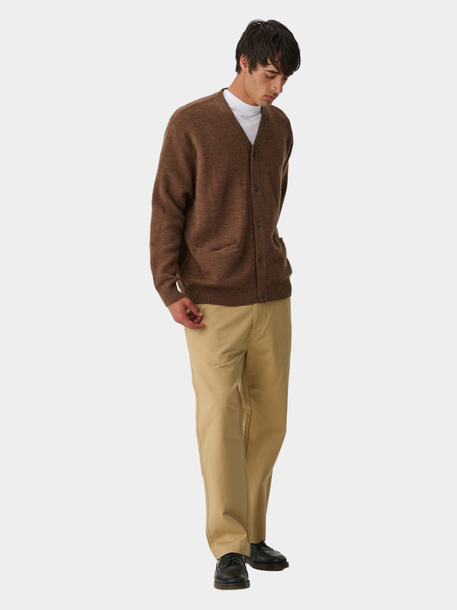 Knit Script Cardigan