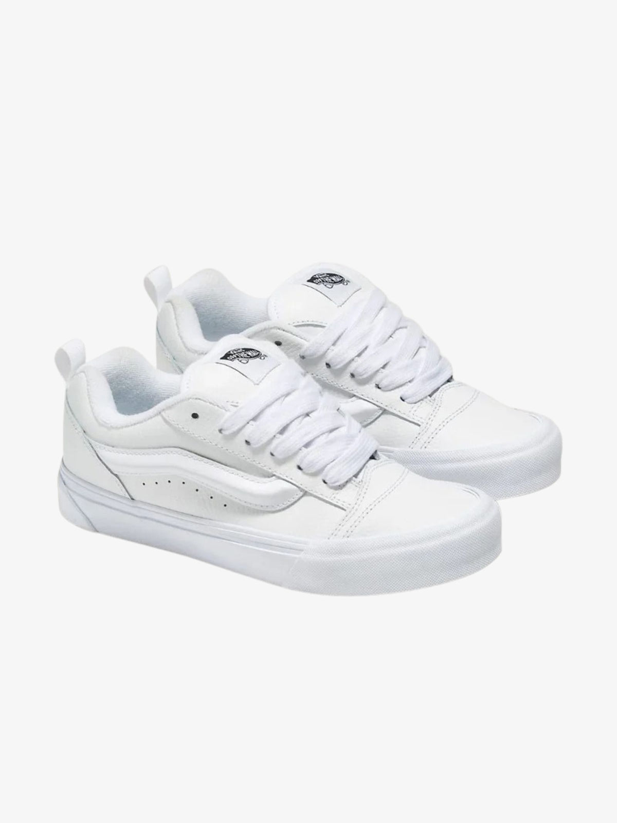 Vans Knu Skool Leather Sneakers | Leather True White