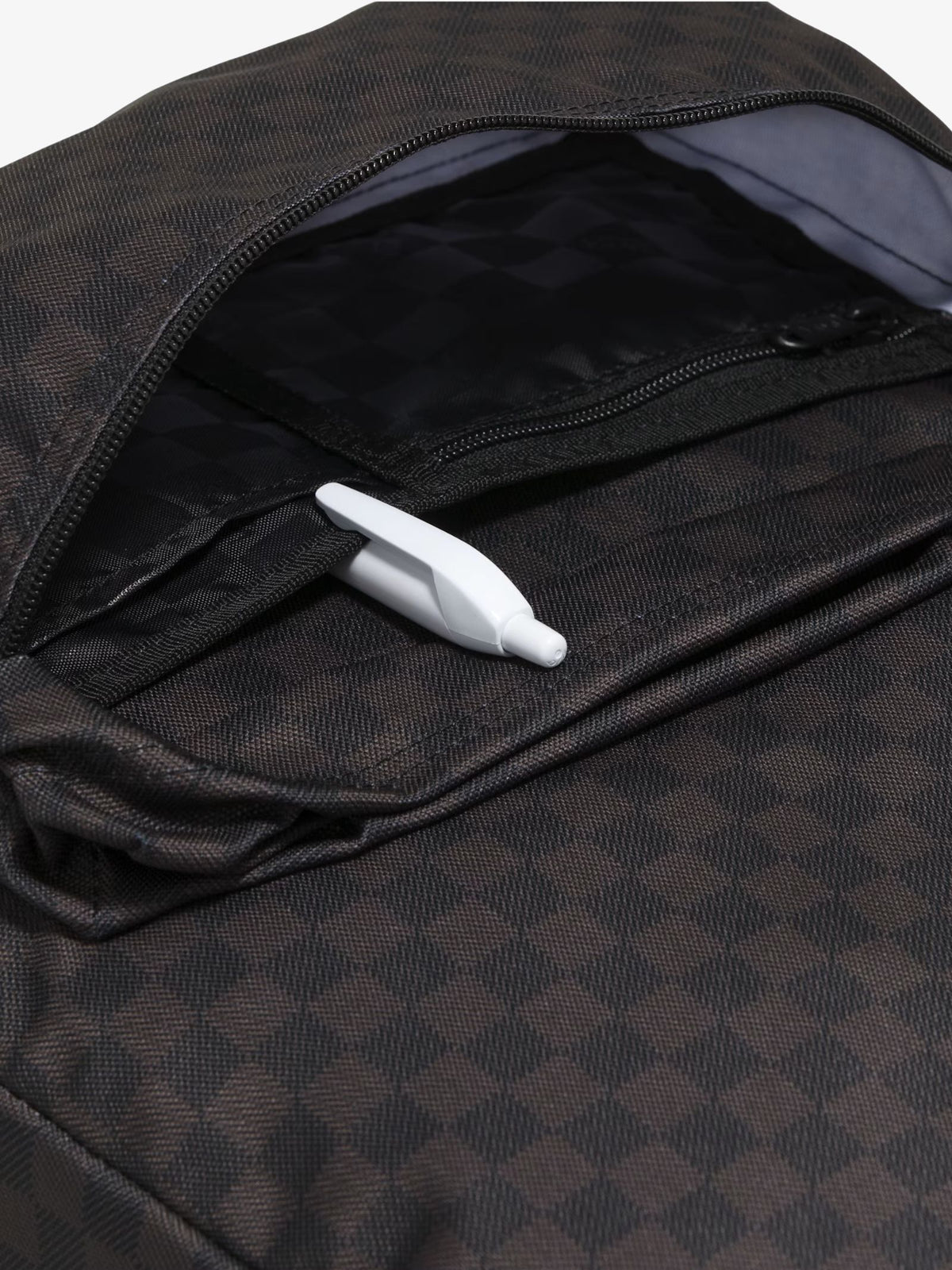 Vans Old Skool Check Backpack | Black-Charcoal