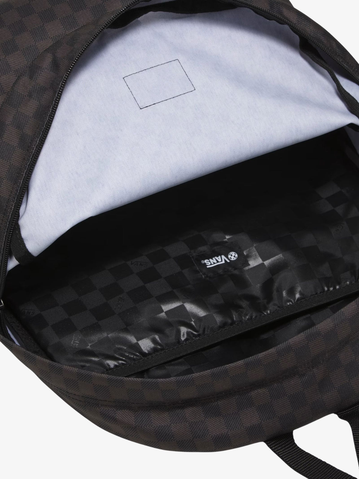 Vans Old Skool Check Backpack | Black-Charcoal