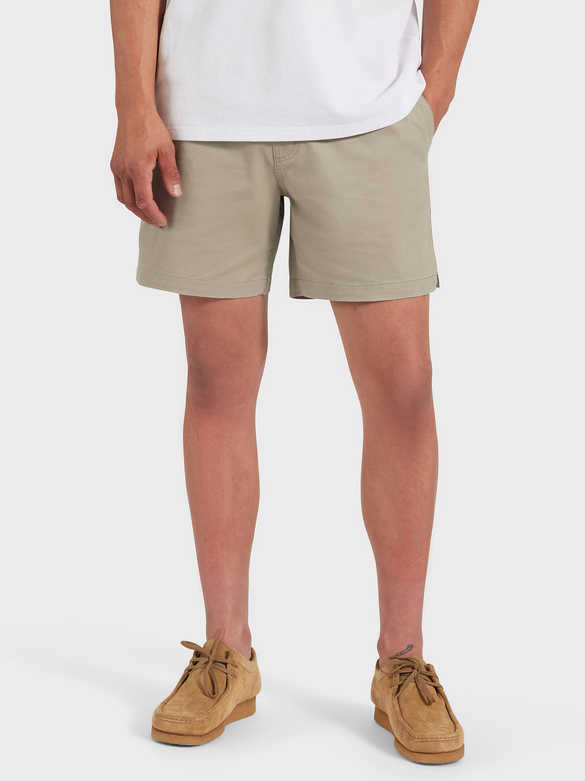 Volley Shorts in Dusty Olive