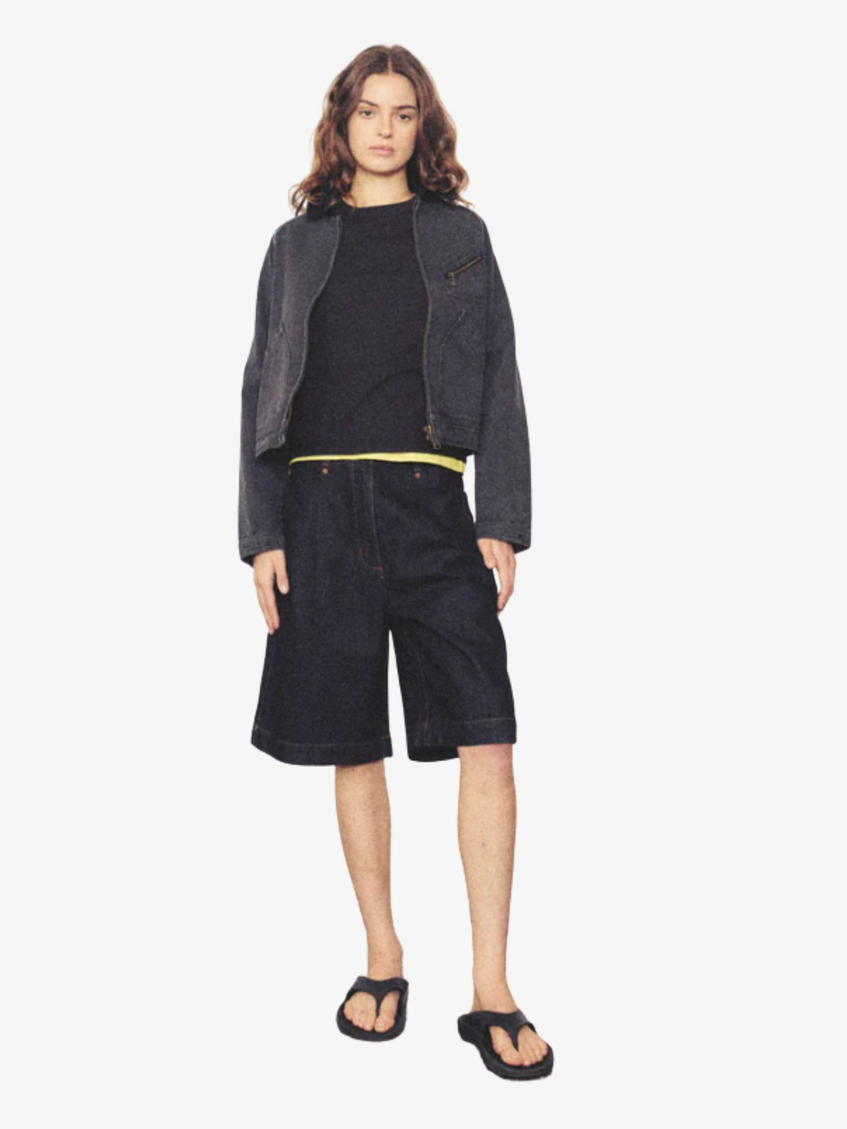 Larriet Chino Short | Indigo Denim