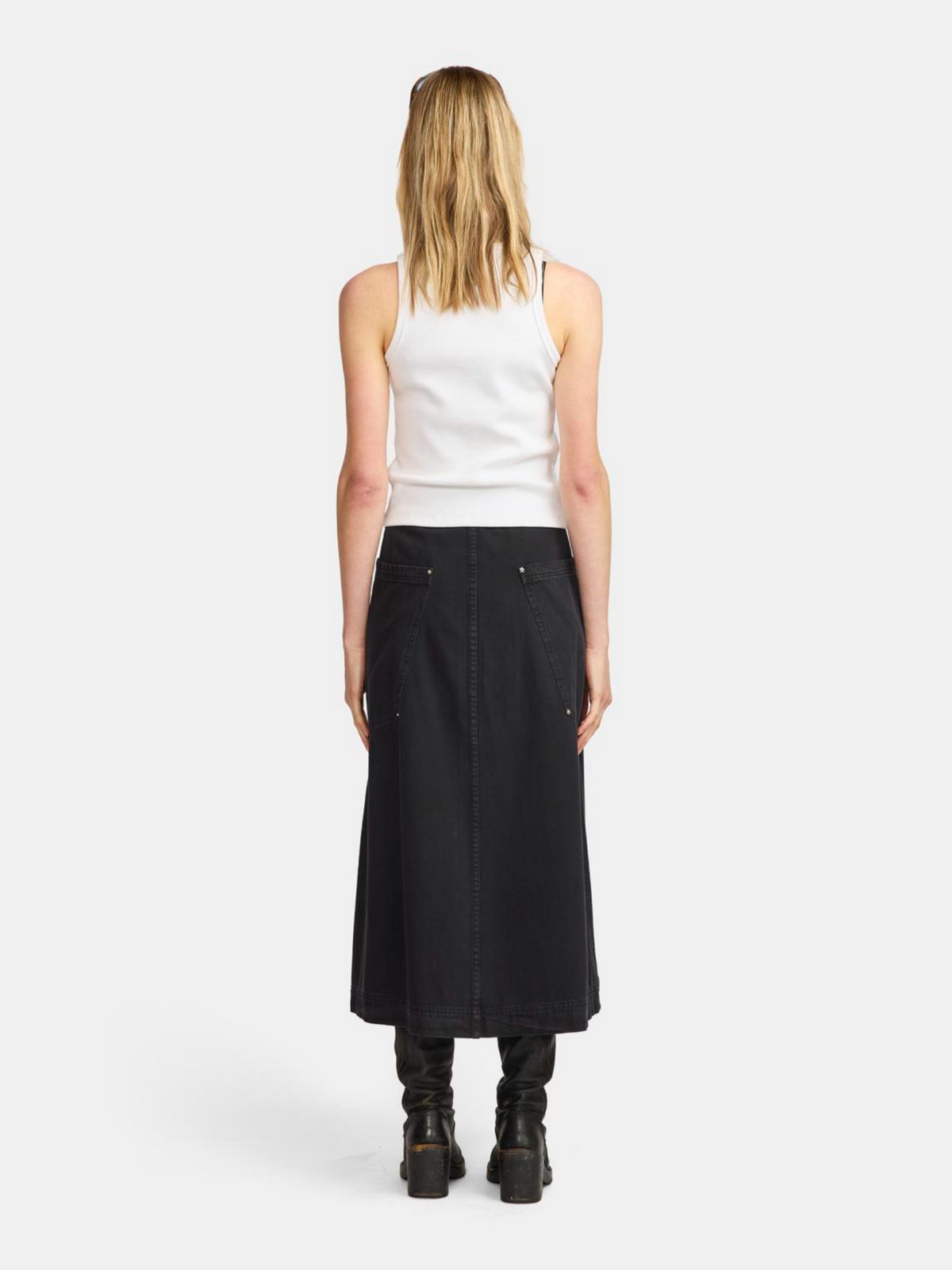 Larriet Wrap Skirt | Used Black