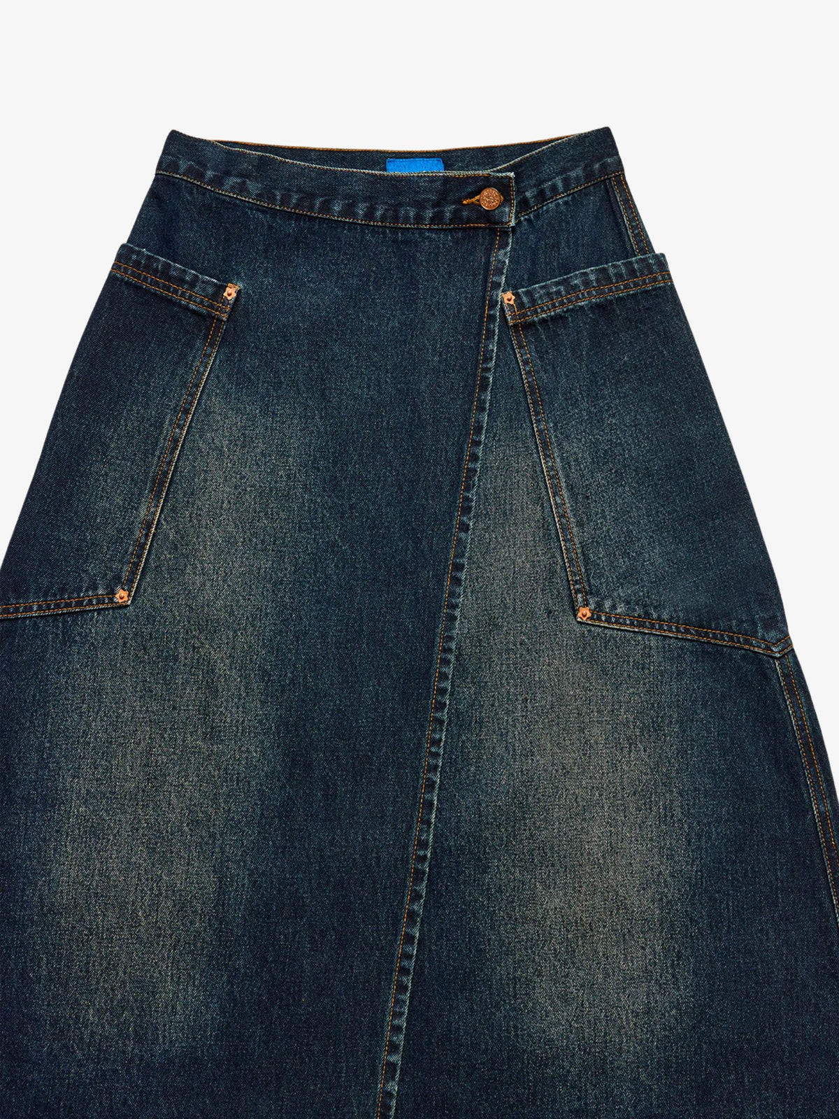 Larriet Wrap Skirt | Dirty Indigo