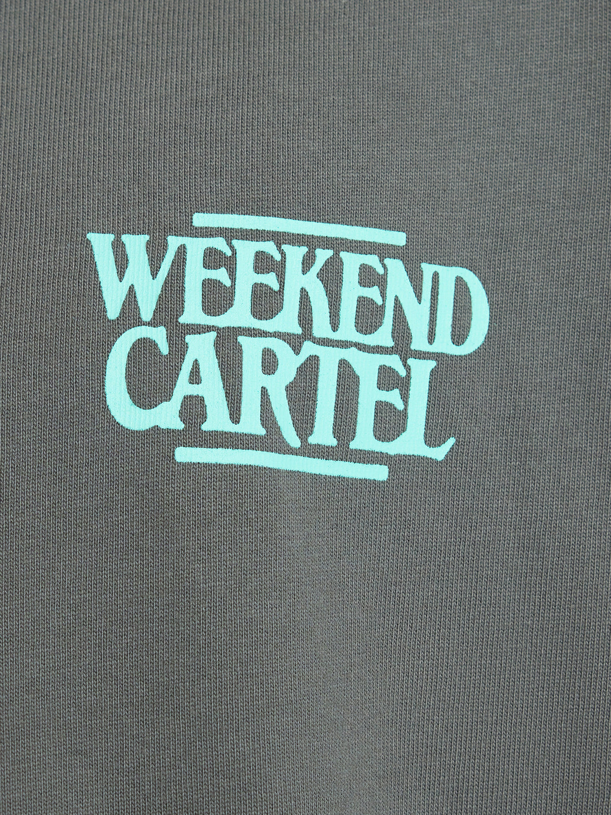 Weekend Cartel Pillar Short Sleeve T-Shirt | Charcoal