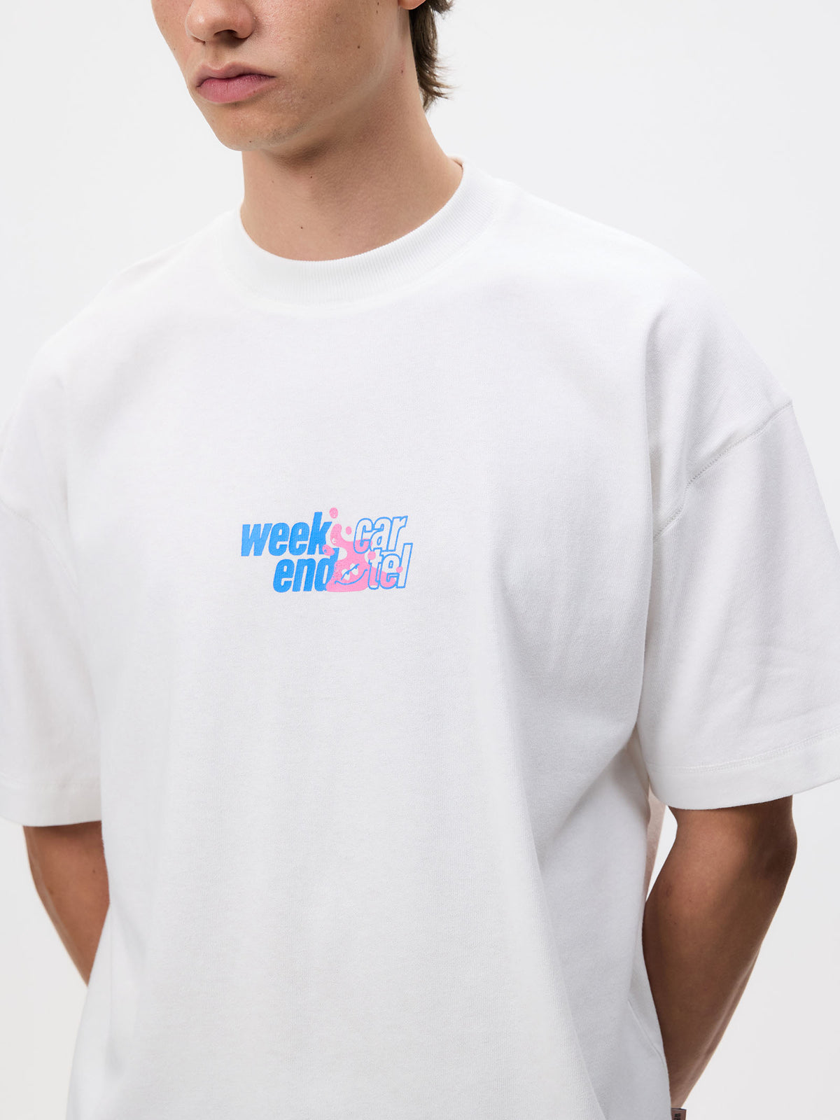 Weekend Cartel Less is More Tee | White