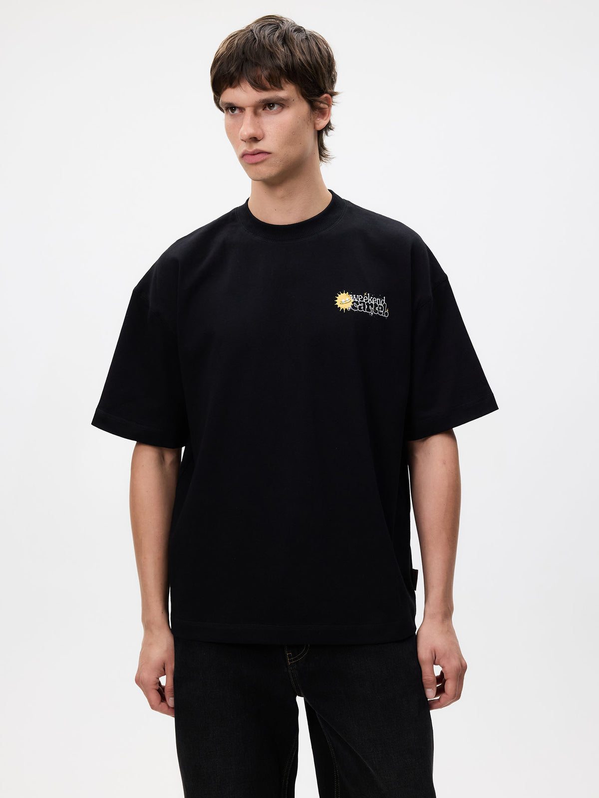 Weekend Cartel Space Tee | Black