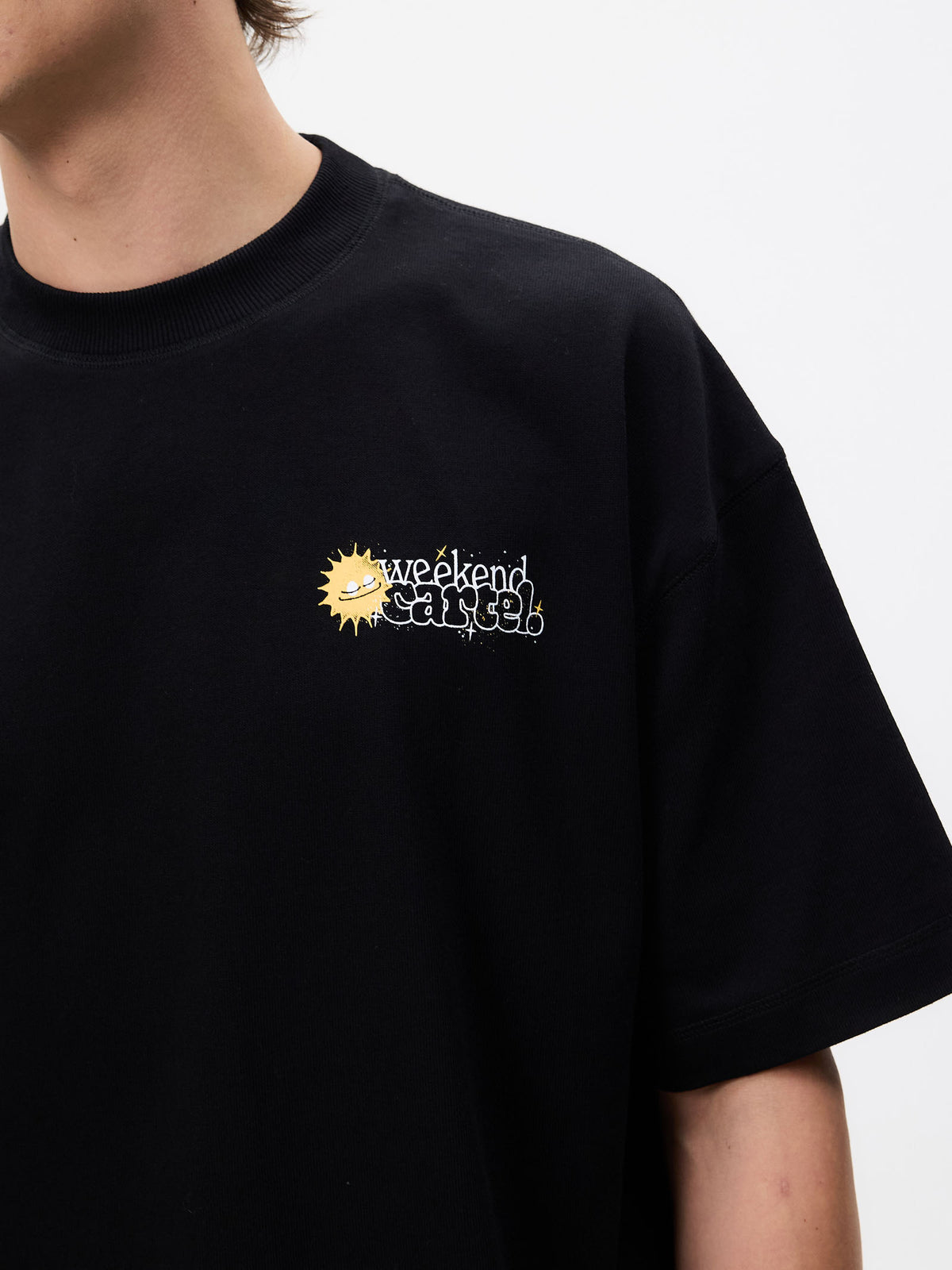 Weekend Cartel Space Tee | Black