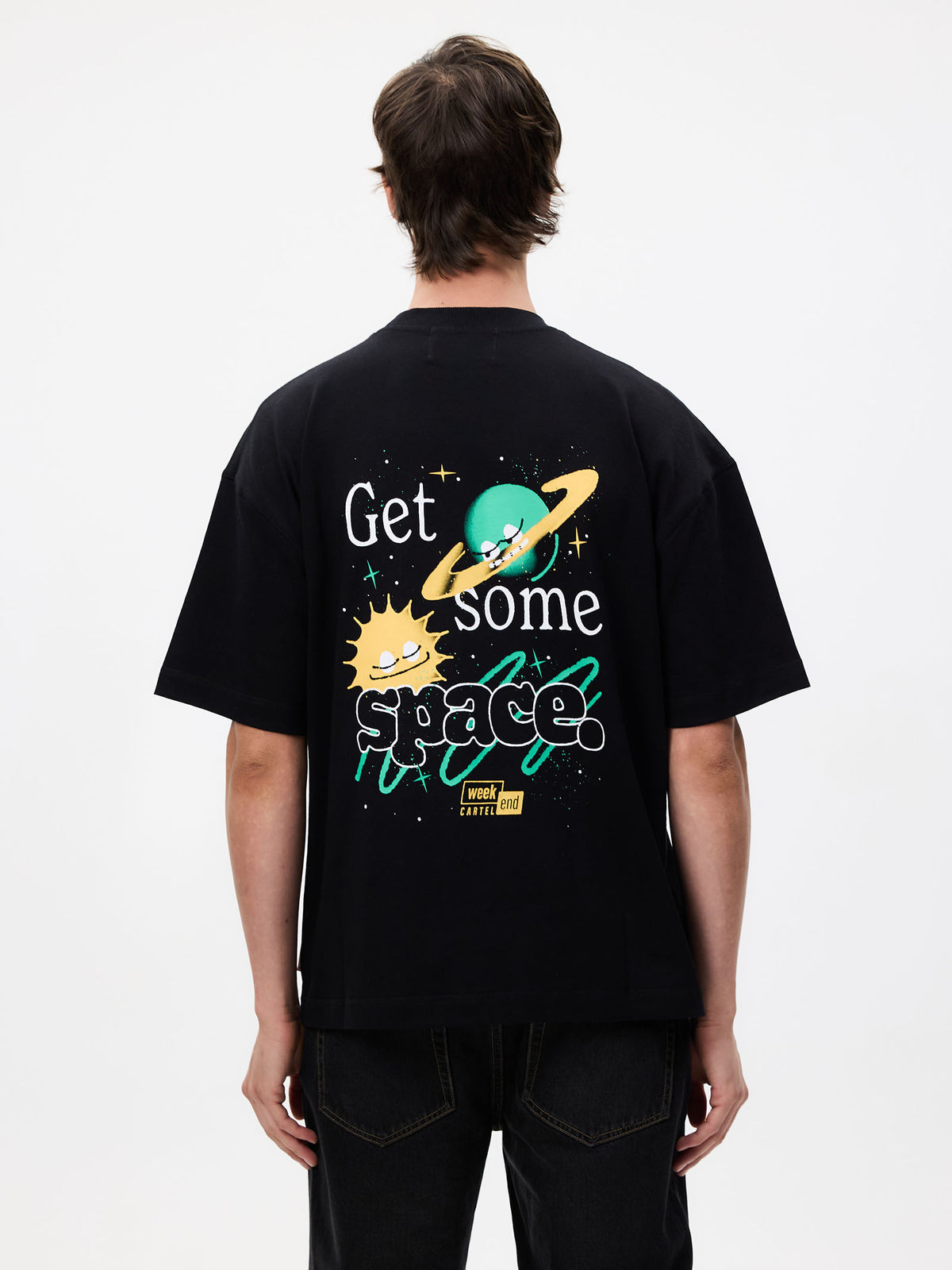 Weekend Cartel Space Tee | Black