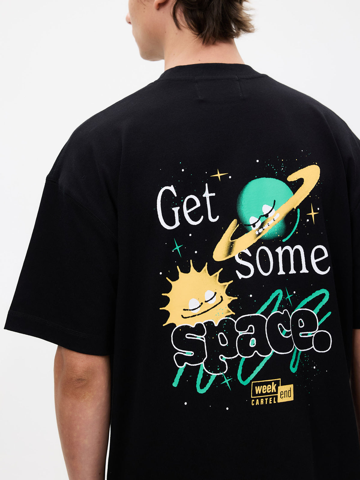 Weekend Cartel Space Tee | Black