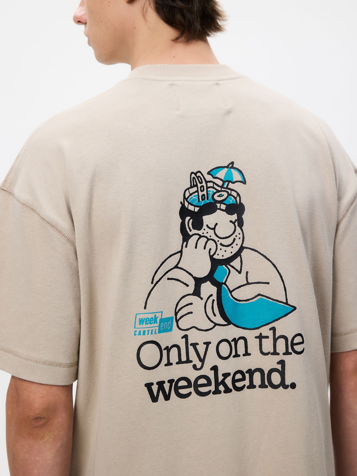 Weekend Cartel Weekend Tee | Oatmeal