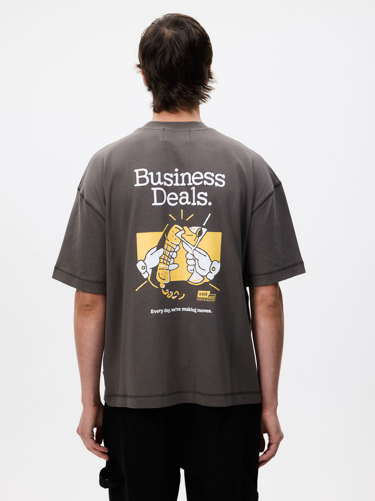 Weekend Cartel Business Tee | Obsidian