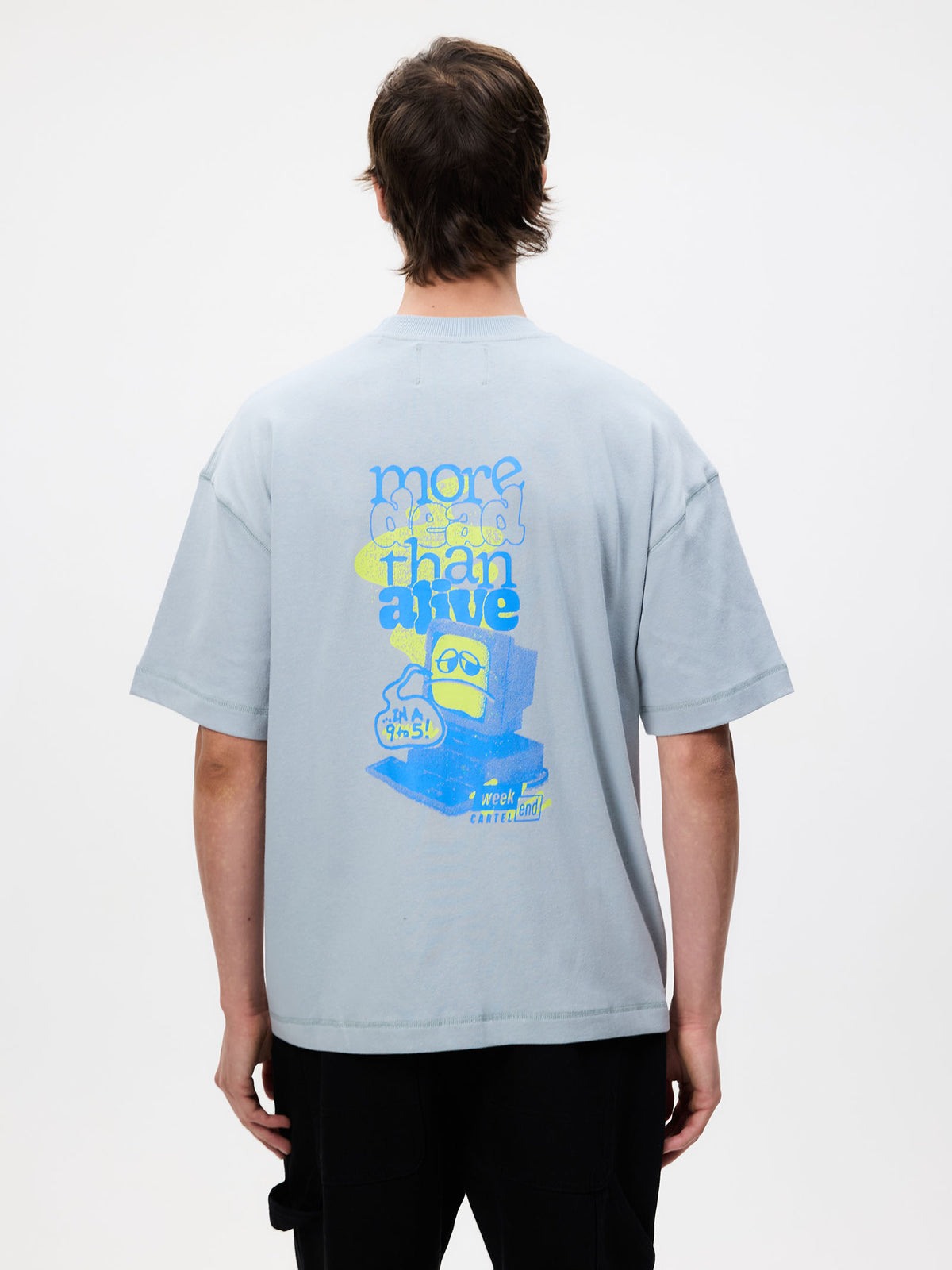 Weekend Cartel 9 to 5 Tee | Mist