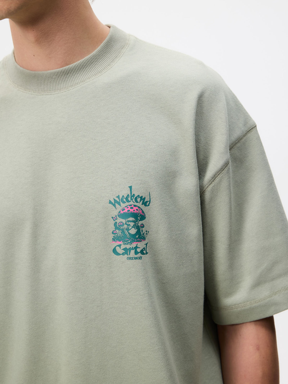 Weekend Cartel Getaway Tee | Mint