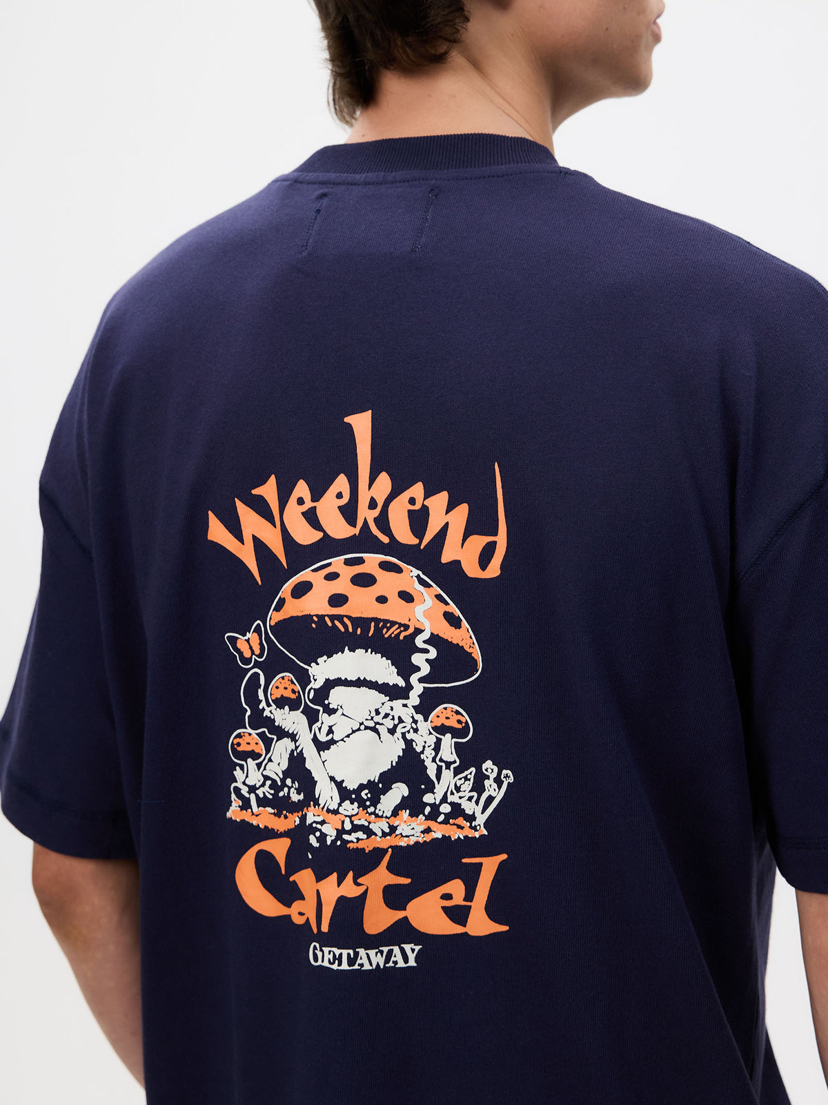 Weekend Cartel Mushroom Tee | Blue