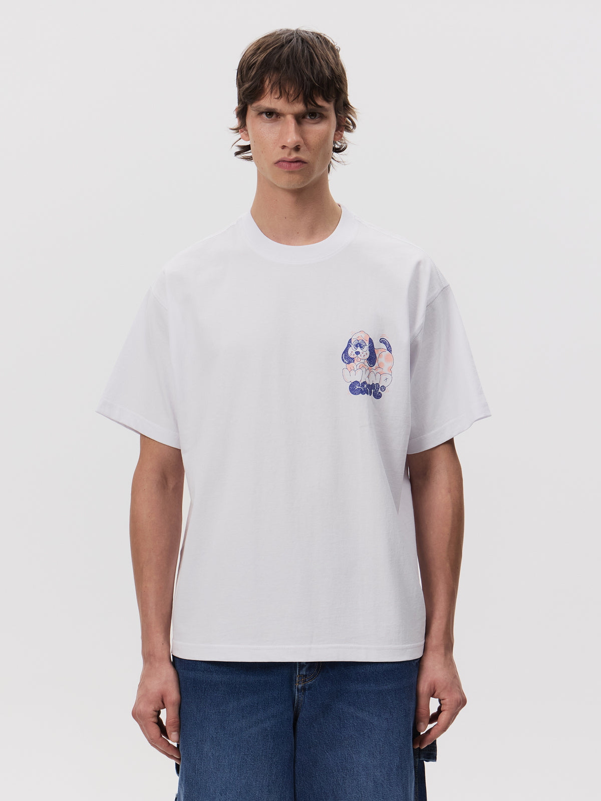 Weekend Cartel Puppy Tee | White