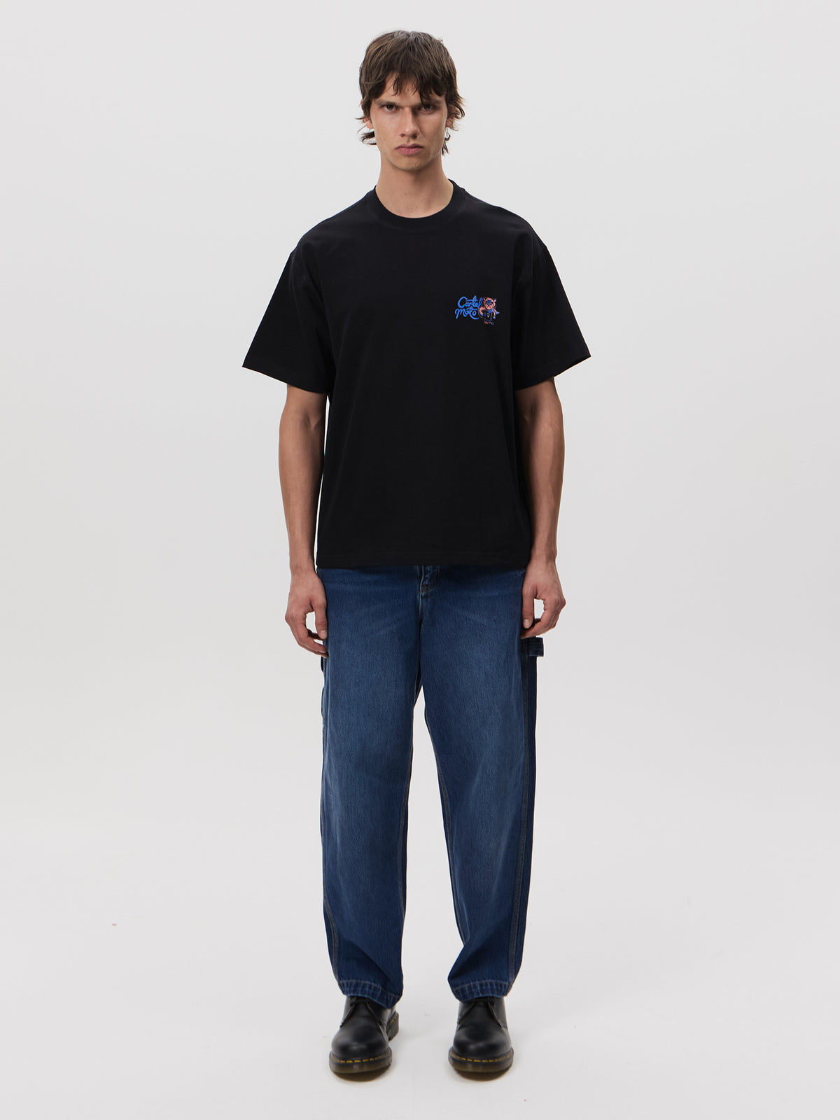 Weekend Cartel Moto Tee | Black