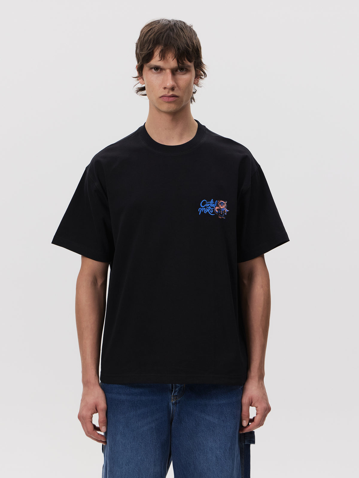 Weekend Cartel Moto Tee | Black