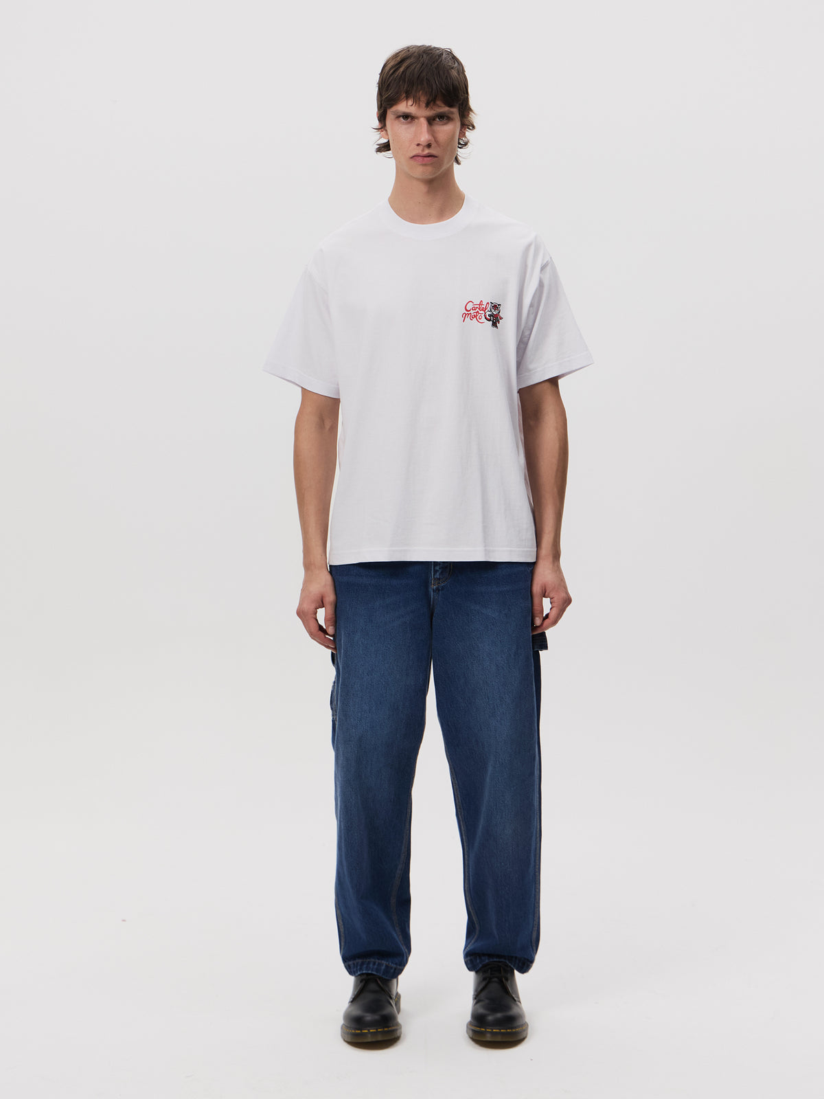 Weekend Cartel Moto Tee | White