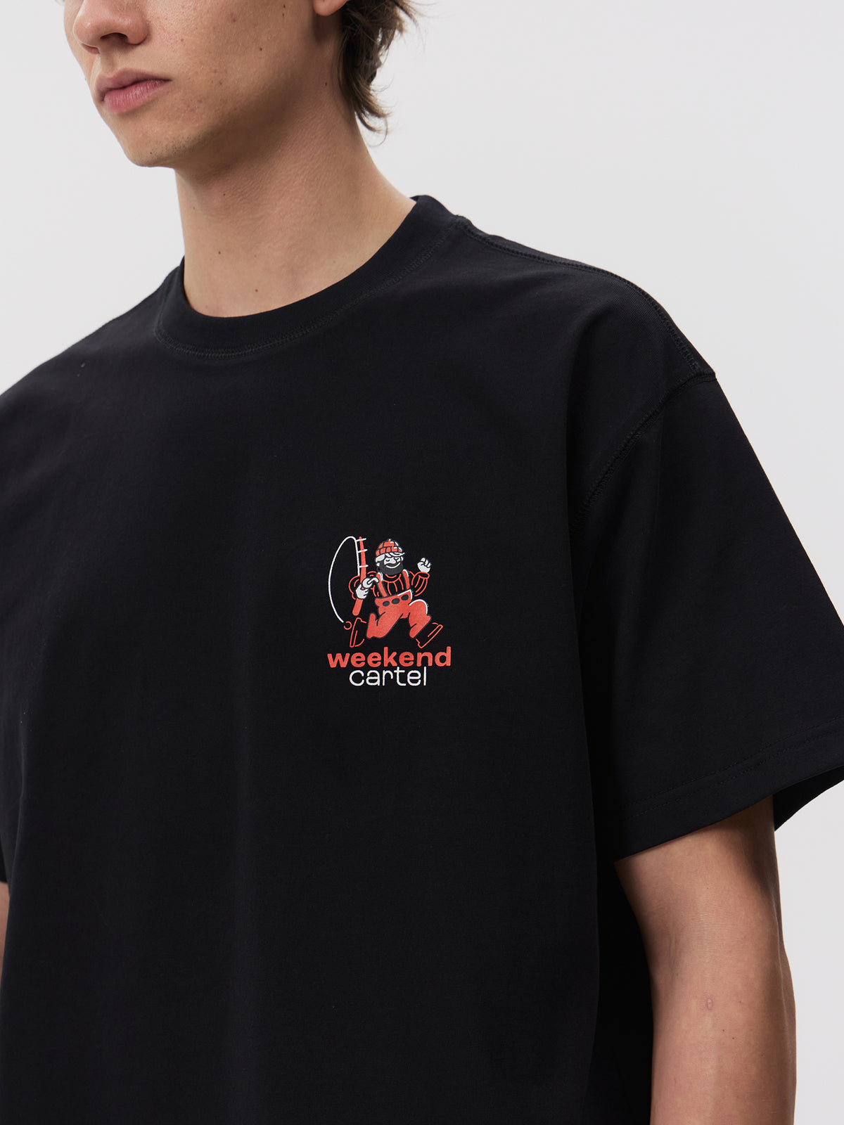 Weekend Cartel Ah Well! Tee | Black