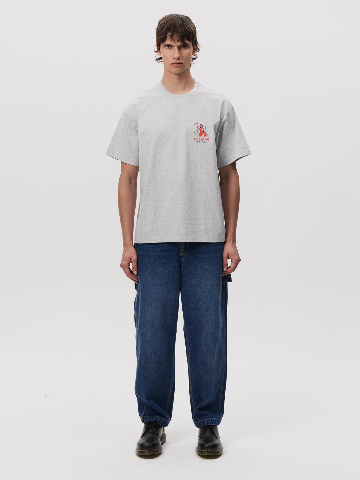 Weekend Cartel Ah Well! Tee | ASH HEATHER