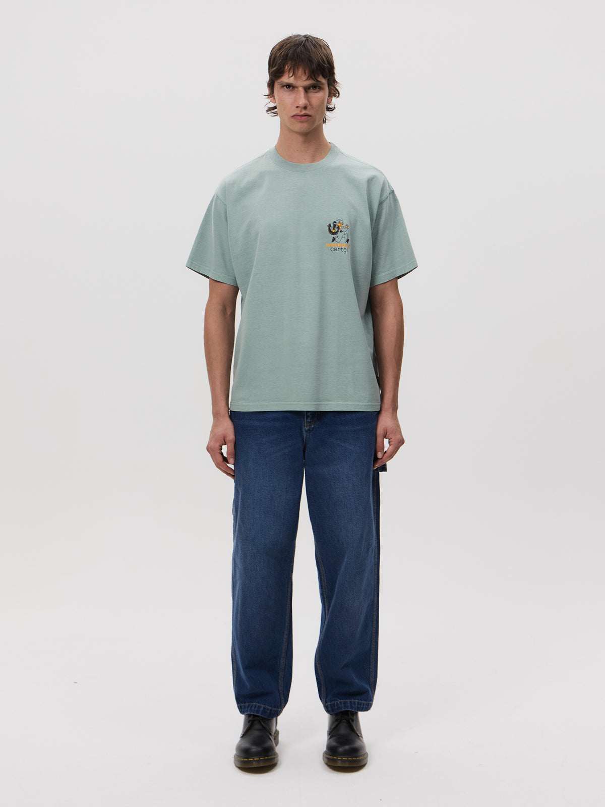 Weekend Cartel Pelican! Tee | GREEN TINT